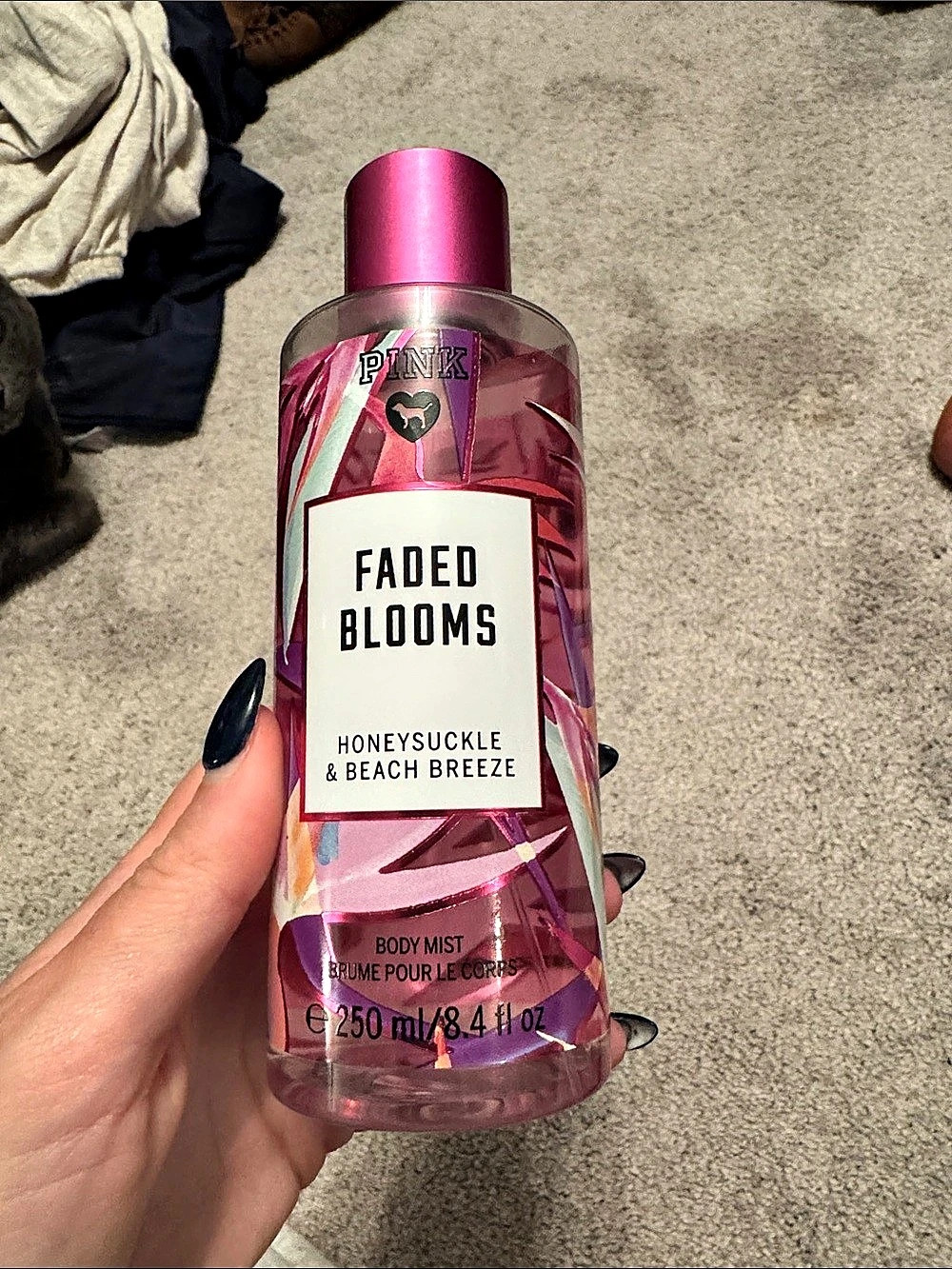 Victoria's Secret PINK Faded Blooms Body Mist Pink